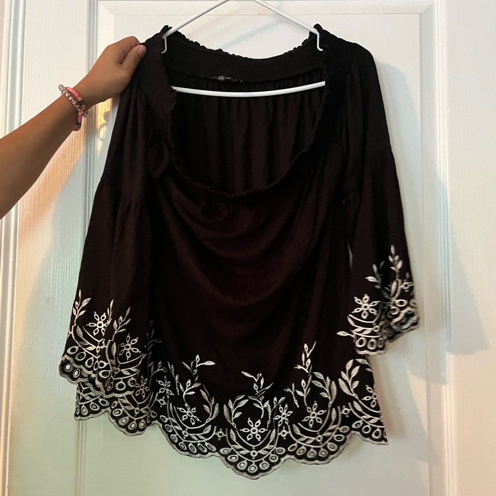 Black blouse